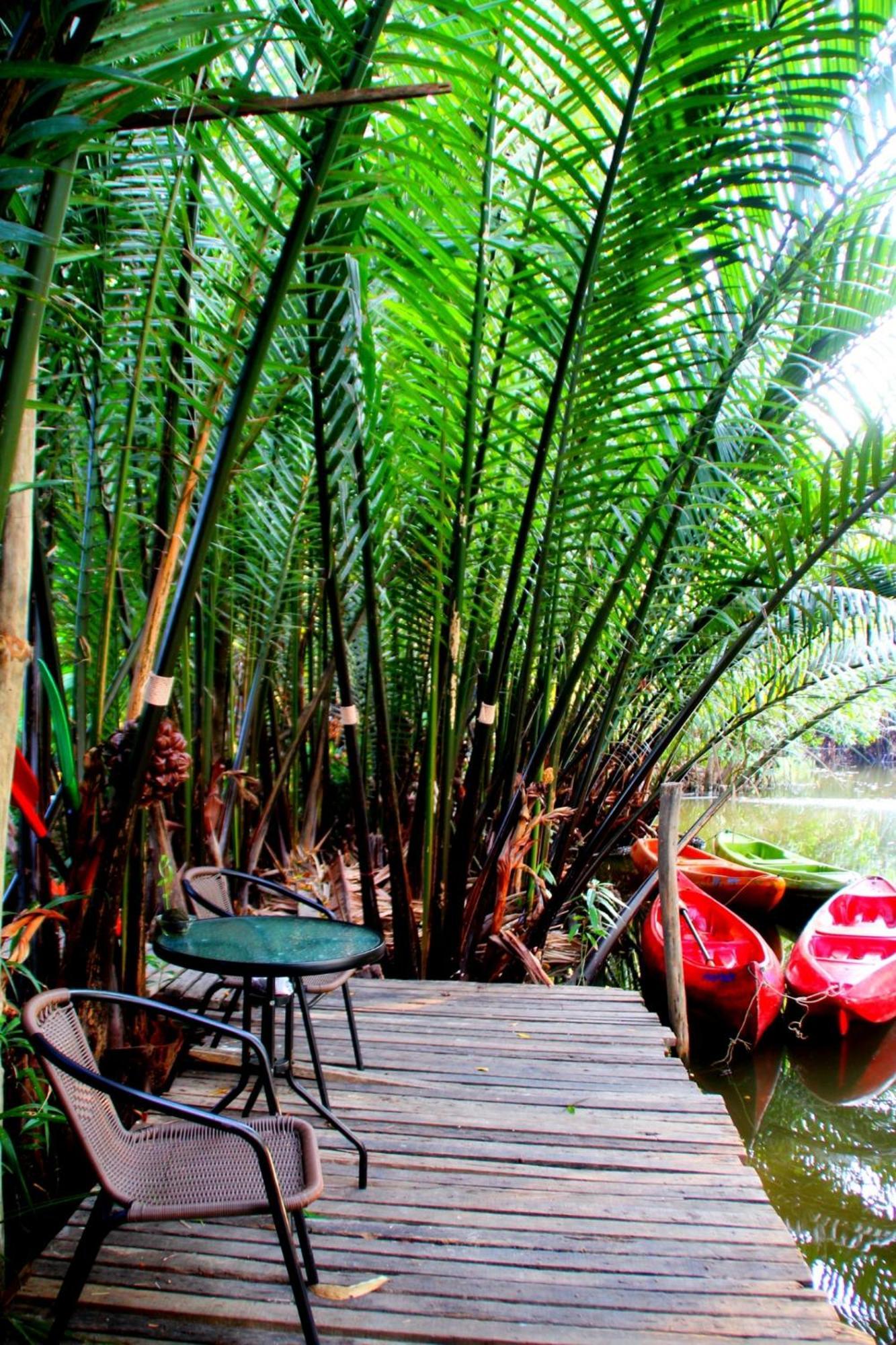 Hotel Baan Glangsuan Bang Kobua Bang Chak Exteriér fotografie